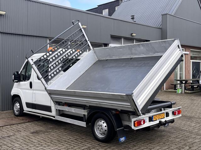 Citroen JUMPER 35 2.2 HDI L3 3 Zijdenkipper Kieper Trekhaak 2500 kg trekgewicht 7-Persoons Telefoonverbinding 1e eigenaar open laadbak Pick-up P-up Euro 5 Kipper