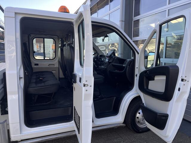 Citroen JUMPER 35 2.2 HDI L3 3 Zijdenkipper Kieper Trekhaak 2500 kg trekgewicht 7-Persoons Telefoonverbinding 1e eigenaar open laadbak Pick-up P-up Euro 5 Kipper
