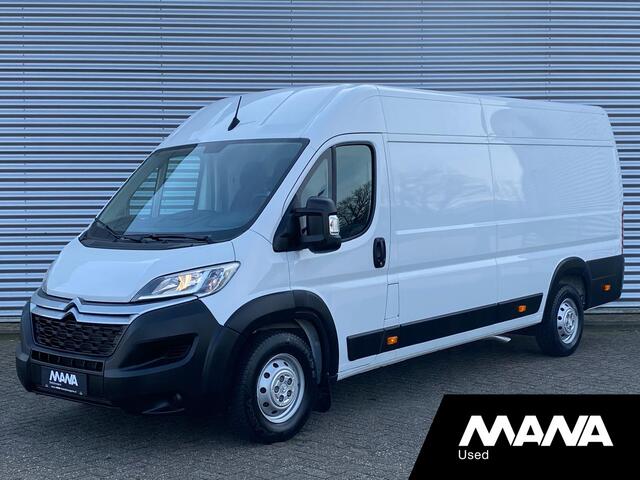 Citroen JUMPER 2.2 BlueHDi 140PK L4H2 Zwaar 3.5t Cruise Airco Bluetooth Sensoren Multifunctioneel stuurwiel Bijrijdersbank