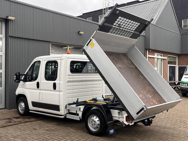 Citroen JUMPER 35 2.0 BlueHDi DC Euro 6 Kipper Kieper Trekhaak 2500 kg trekgewicht 7-Persoons Telefoonverbinding 1e eigenaar open laadbak Pick-up P-up