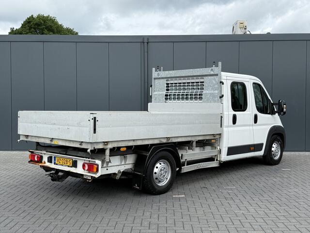 Citroen JUMPER 2.2 HDI 150 PK ZWAAR / 3 ZIJDIGE KIPPER / L4 MAXI / 1e EIG. / 7 PERSOONS DUBBEL CABINE / AIRCO / NAVI / CAMERA / 3 TONS TREKHAAK