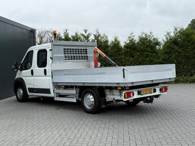 Citroen JUMPER 2.2 HDI 150 PK PICK UP / M50 MAXILIFT KRAAN / L4 MAXI / 1e EIG. / 7 PERS. DUBBEL CABINE / AIRCO / NAVI / CAMERA / 3 TONS TREKHAAK