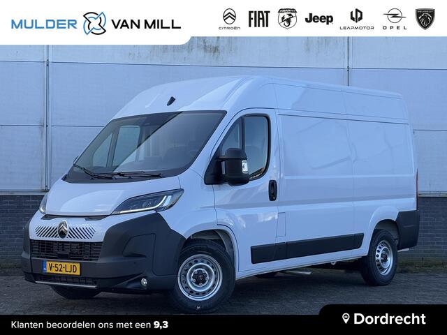 Citroen JUMPER L2H2 3.5t 2.2 BlueHDi 140pk EAT8 | BPM vrij | Multimedia | NAVI | Apple Carplay | Android Auto | DAB+ radio | Achteruitrijcamera | Surround view | Parkeersensoren voor en achter | Dode hoek detectie | Adaptive cruise control | Keyless entry | Climate cont