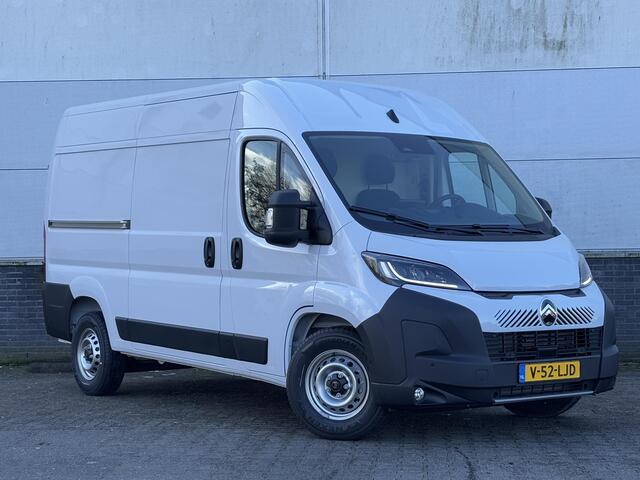 Citroen JUMPER L2H2 3.5t 2.2 BlueHDi 140pk EAT8 | BPM vrij | Multimedia | NAVI | Apple Carplay | Android Auto | DAB+ radio | Achteruitrijcamera | Surround view | Parkeersensoren voor en achter | Dode hoek detectie | Adaptive cruise control | Keyless entry | Climate cont