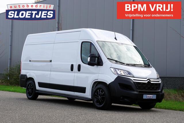 Citroen JUMPER 2.2 BlueHDi 165 L3H2 Zwaar 3.5t |MARGE |Financieren zonder aanbetaling |Camera |Cruise |Navi |Airco |Betimmering |EURO6D |3500 KG |165 pk |Bluetooth |Trekhaak