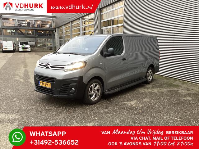 Citroen JUMPY 2.0 HDI 180 pk Aut. L3 (DEMO) Head Up/ Sidestep/ Carplay/ 2.5t Trekverm./ Camera/ PDC/ Stoelverw./ 17"LMV/ Cruise/ Trekhaak/ Airco