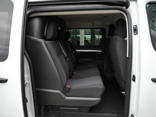 Citroen JUMPY 2.0 HDI 145pk Dubbel Cabine | NIEUW | 5 zitplaatsen | Achteruitrijcamera | Navigatie | Parkeersensoren| Airco | Cruise control