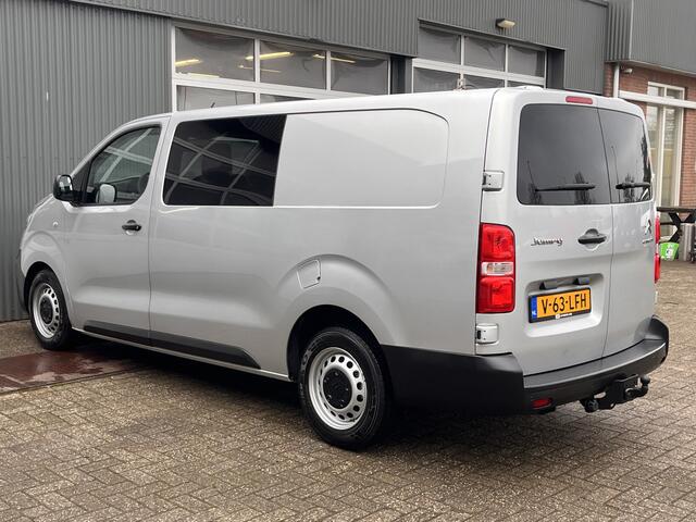 Citroen JUMPY 2.0 HDI 120 DC XL BTW en BPM vrij!! Airco Cruise controle Trekhaak 2500kg Navigatiesysteem 5-Persoons Parkeerhulp achter Apple carplay 1e eigenaar Euro 6 Bpm en Btw vrij voor particulier gebruik !!