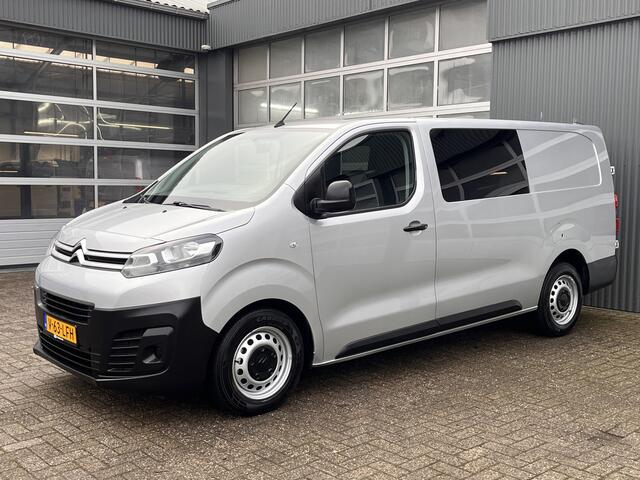 Citroen JUMPY 2.0 HDI 120 XL DC BTW en BPM vrij!! Airco Cruise controle Trekhaak 2500kg Navigatiesysteem 5-Persoons Parkeerhulp achter Apple carplay 1e eigenaar Euro 6 Bpm en Btw vrij voor particulier gebruik !!