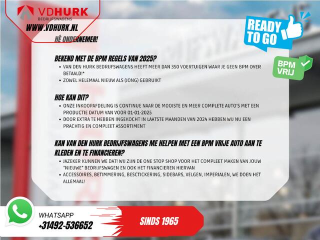 Citroen JUMPY 2.0 HDI 180 pk Aut. L3 BPM VRIJ! 2xSchuifdeur/ Virtual cockpit/ Carplay/ Camera/ PDC/ Cruise/ Airco