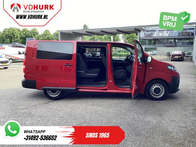 Citroen JUMPY 2.0 HDI 120 pk L3 DC Dubbel Cabine BPM VRIJ! 2x Schuifdeur/ 2.5t Trekverm./ PDC/ Cruise/ Airco