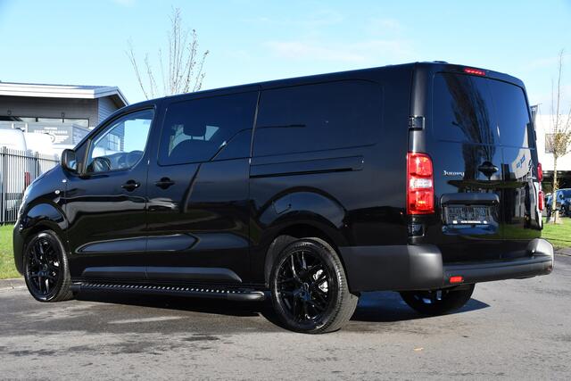 Citroen JUMPY 2.0 145 L3 DC Black Edition DEMO, 360 Camera, Cruise, Carplay, 2 x Schuifdeur, Clima, Keyless, NAVI, Automaat, Uniek!
