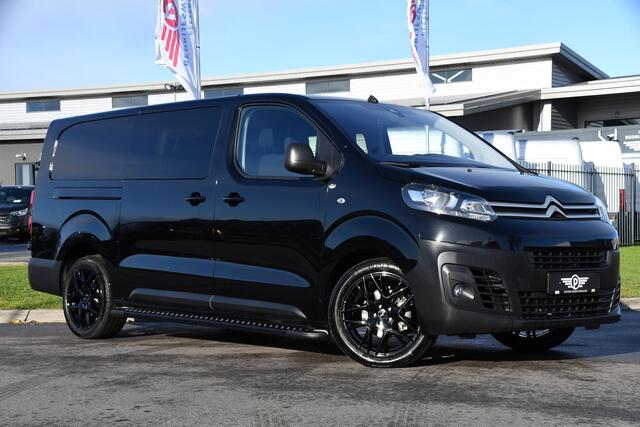 Citroen JUMPY 2.0 145 L3 DC Black Edition DEMO, 360 Camera, Cruise, Carplay, 2 x Schuifdeur, Clima, Keyless, NAVI, Automaat, Uniek!