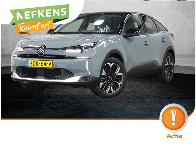 Citroen ë-C4 Max 156PK Extended range 54 kWh | AppleCarPlay/AndroidAuto | Adaptieve Cruise Control | Navigatie | LMV | Climate Control | 360'Camera | Head-Up Display | Armsteun | Isofix | Privacy Glass |