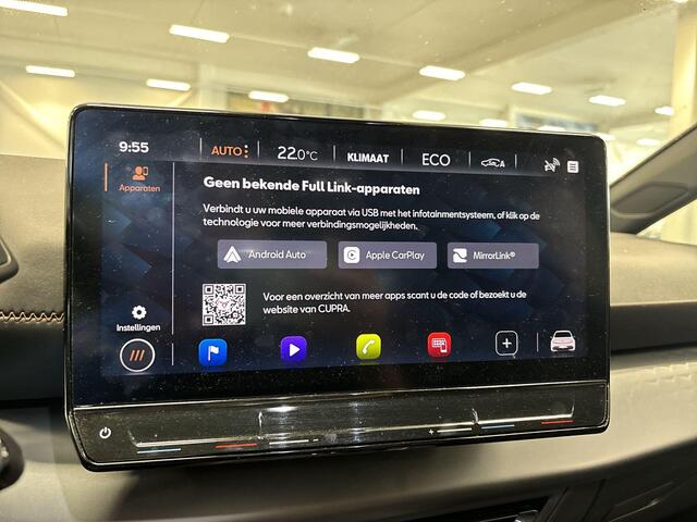 Cupra Born 204pk Business 62 kWh · Camera · Apple/Android Car Play · Navigatie · P-Sensoren · Verkeersbord Herkenning · 18'' Inch ·