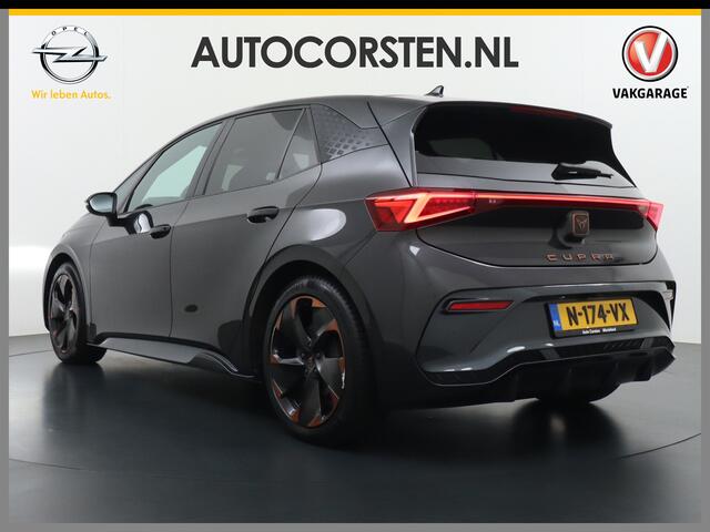 Cupra Born Adrenaline One 62kWh 3 Fase 204PK SOH 92% Sport Stoelen+Verwarmd Apple Carplay Android Adap.Cruise Navi Camera 19" Pdc-a+v LED ParkAssist Ecc Keyless Advanced Front assist Sport-Onderstel Onlineservices Privacy Glas E-sound luidspr v e-call Led AEB Bots-W