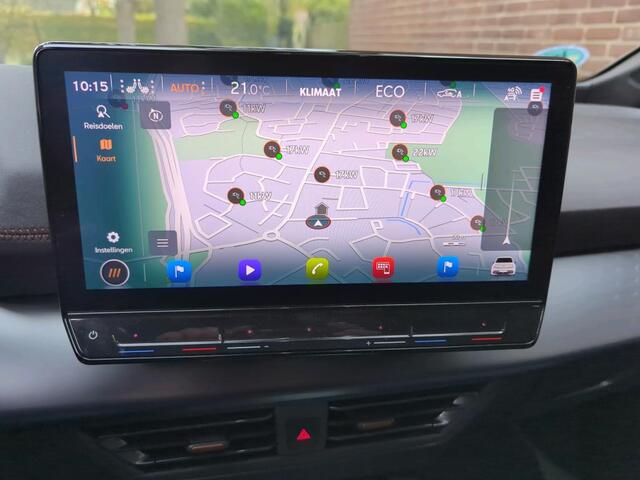 Cupra Born Performance One 62 kWh / Navigatie / Parkeersensoren V+A / App connect / Camera / Lichtmetaal 19 inch /