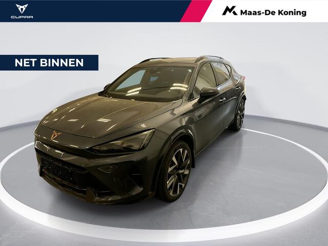 Cupra Formentor 1.5 Tsi 272pk DSG e-Hybrid VZ Performance · Apple/Android Car Play · Camera · Elek. Trekhaak · Elek. Achterklep · Elek. Bestuurdersstoel · 19'' Inch · Garantie t/m 26-01-2028 of 90.000km