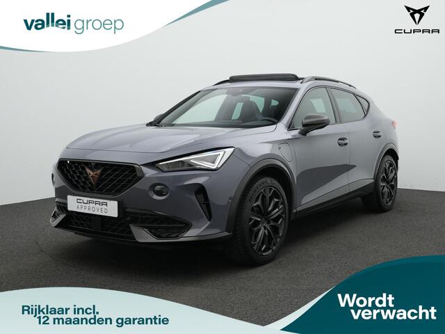 Cupra Formentor 1.4 e-Hybrid 245 pk DSG VZ Tribe Edition | Panoramadak | Trekhaak | Leder/alcantara | Beats | Matrix LED | Geheugenstoel | Rondomzicht camera | Adaptief sportonderstel