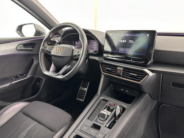 Cupra Leon Sportstourer 1.4 e-Hybrid VZ Adrenaline (INCL.BTW) Aut. *FULL-LED | DIGI-COCKPIT | ADAPTIVE-CRUISE | 1/2LEATHER | SPORT-SEATS | AMBIENT-LIGHT | DAB+ | KEYLESS | CAMERA | 19''ALU*