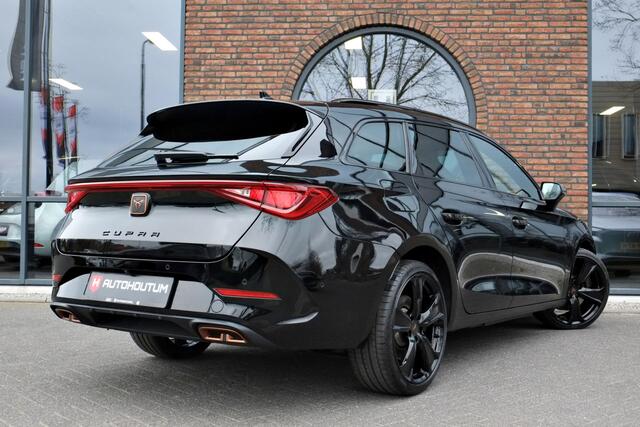 Cupra Leon Sportstourer 1.4 e-Hybrid Black Edition Achteruitrijcamera, Navigatie, Stoel- Stuur- Voorruitverwarming