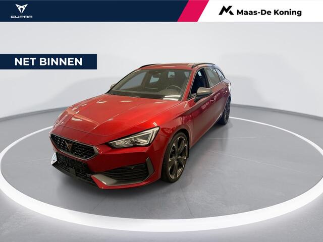 Cupra Leon Sportstourer 1.4 245pk DSG e-Hybrid VZ Performance · Camera · Elek. Trekhaak · Keyless · Apple/Android Car Play · Dodehoek Detectie · Stoel &Stuurverwarming · 19'' Inch · Garantie t/m 18-01-2027 of 90.000km