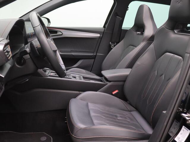 Cupra Leon Sportstourer 1.4 e-Hybrid Black Edition 245PK DSG Pano-Schuifdak, Adaptieve Cruise Controle, Virtual Pedal, Side Assist, Keyless, Stoel-Stuurverwarming, Memorystoel, 18" LM Velgen