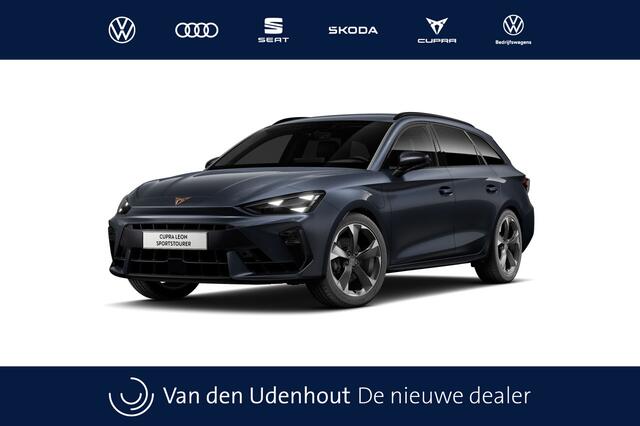 Cupra Leon Sportstourer 1.5 TSI e-Hybrid 204 6DSG Essential | Digitaal instrumentenpaneel (Virtual Cockpit) | Draadloze Apple CarPlay(TM), Android Auto(TM) | Elektronisch Sperdifferentieel (XDS)