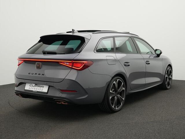 Cupra Leon Sportstourer 1.4 245 pk DSG e-Hybrid VZ Performance | Panoramadak | Leder | Geheugenstoel | Supersport stuur | Adaptief sportonderstel | Navigatie 12 inch