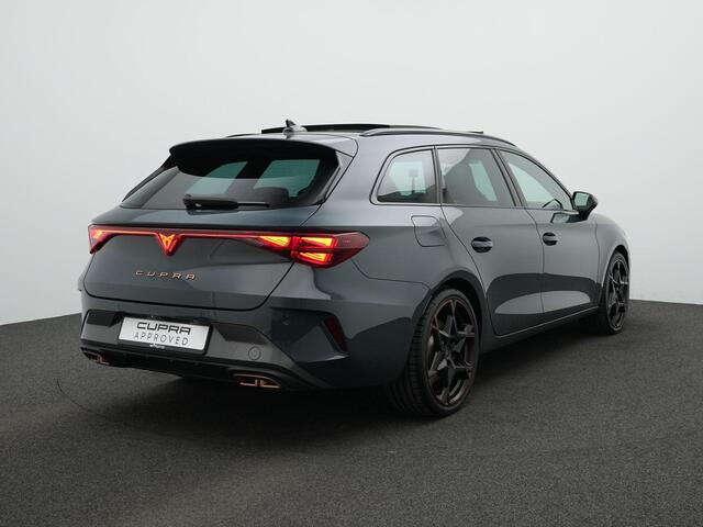 Cupra Leon Sportstourer 1.5 TSI e-Hybrid 272 pk VZ Performance | Panoramadak | Leder/alcantara | Geheugenstoel | Adaptief onderstel | Stuur-/stoelverwarming