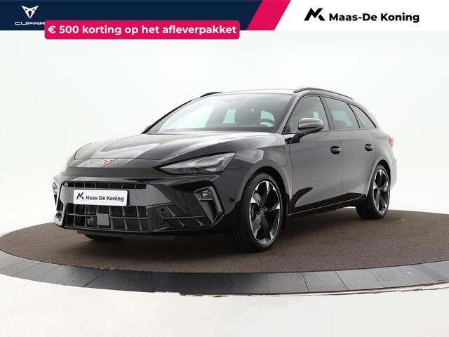 Cupra Leon Sportstourer 1.5 TSI 204pk DSG e-Hybrid Business · Camera · Apple/Android Car play · Elek. Trekhaak · Keyless · 18'' Inch · Garantie t/m 24-06-2028 of 90.000km