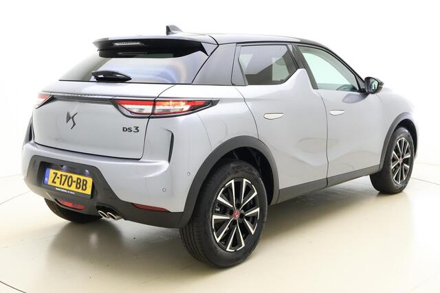 DS DS 3 1.2 PureTech Performance Line 130 PK Automaat | Navigatie | Keyless | Camera | Zwart dak | Climate control | Lichtmetalen velgen | Sportief