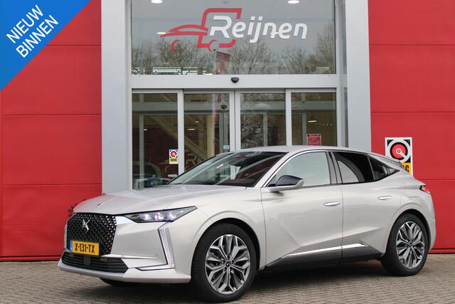 DS DS 4 1.6 225PK E-TENSE BASTILLE | NAVIGATIE | DRAADLOZE APPLE CARPLAY/ANDROID AUTO | ACHTERUITRIJ CAMERA | ELEKTRISCH BEDIENBARE ACHTERKLEP | FULL LED KOPLAMPEN | HEAD UP DISPLAY | DAB+ RADIO | CRUISE CONTROL | KEYLESS ENTRY/START | DRAADLOZE TELEFOONLADER |