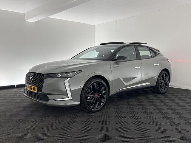 DS DS 4 1.6 PureTech Performance Line (INCL-BTW) Aut. *PANO | LEATHER-MICROFIBRE | FULL-LED | HEATED-SPORTSEATS | DIGI-COCKPIT | KEYLESS | CAMERA | LANE-ASSIST | CARPLAY | ECC | SHIFT-PADDLES | PDC | TOWBAR | 19''ALU*