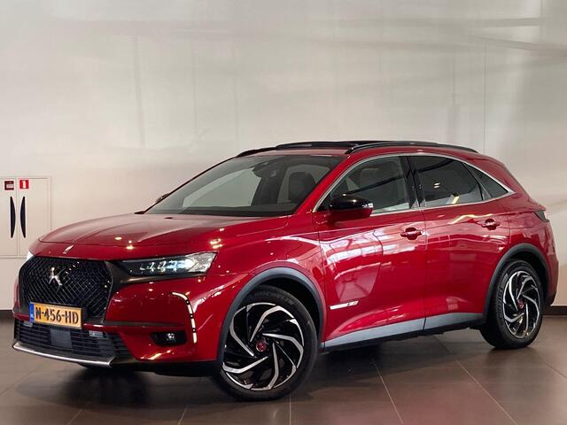 DS DS 7 Crossback Performance Line+ e-Tense PHEV 300pk 4x4 e-EAT8 AUTOMAAT | SCHUIF/KANTELDAK | HANDSFREE A.KLEP | LEDER | NIGHT VISION | 360° CAMERA | STOELVERW. |