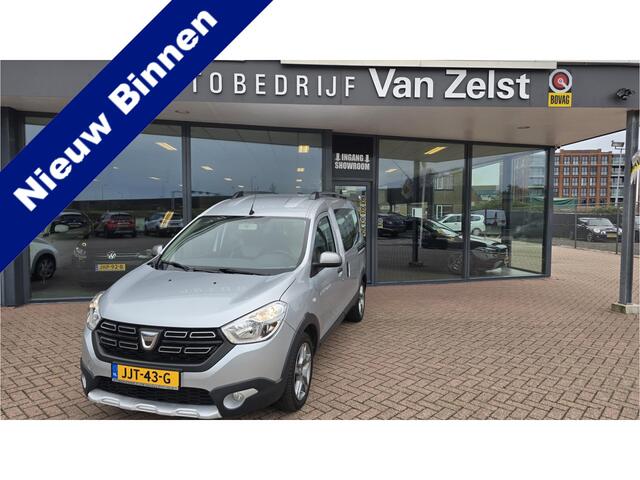 Dacia DOKKER 1.3 TCe Stepway* 131 PK* 5 Zitplaatsen*6 BAK*Navigatie*PDC*Elektrische Ramen* Bovag Garantie