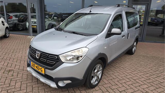 Dacia DOKKER 1.3 TCe Stepway* 131 PK* 5 Zitplaatsen*6 BAK*Navigatie*PDC*Elektrische Ramen* Bovag Garantie