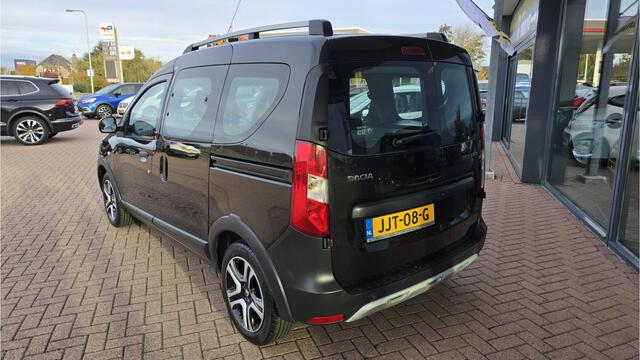 Dacia DOKKER 1.2 TCe Stepway, AIRCO, Multimediasysteem, Navigatie, Bluetooth, Voorstoelen verwarmd,Parkeersensoren, Cruise control, Camera, Elektrische ramen en spiegels, Nw Distr.Ketting, Nette auto, BOVAG Garantie