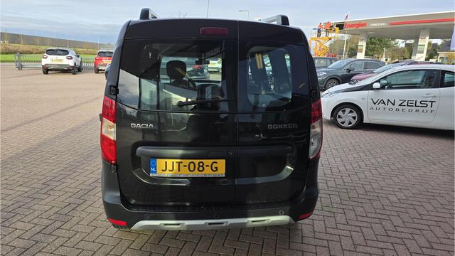 Dacia DOKKER 1.2 TCe Stepway, AIRCO, Multimediasysteem, Navigatie, Bluetooth, Voorstoelen verwarmd,Parkeersensoren, Cruise control, Camera, Elektrische ramen en spiegels, Nw Distr.Ketting, Nette auto, BOVAG Garantie