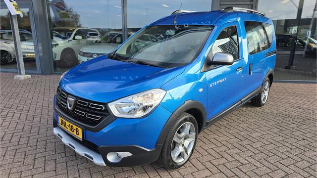 Dacia DOKKER 1.3 TCe Stepway 131 PK , AIRCO, Multimediasysteem, Navigatie, Achteruitrijcamera, Cruise control, Bluetooth, Parkeersensoren, Elektrische ramen en spiegels, BOVAG GARANTIE