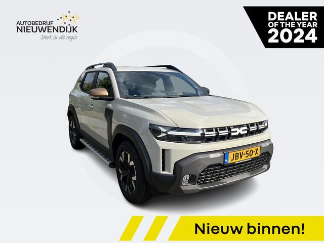Dacia DUSTER 1.6 Hybrid 140 Extreme APPLE CARPLAY ANDROID AUTO / VERWARMDE VOORSTOELEN / CLIMATE CONTROLE / CRUISE CONTROLE / PARKEERSENSOREN+CAMERA.