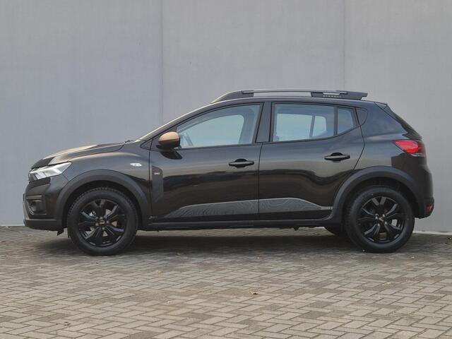 Dacia SANDERO Stepway 1.1 TCe 110 Extreme Handgeschakeld / Fabrieksgarantie tot 12-2027 / Pack Extreme / Allseason banden / Stoelverwarming / Cruise control / Achteruitrijcamera / Apple Carplay Android Auto / Keyless Entry/Start /