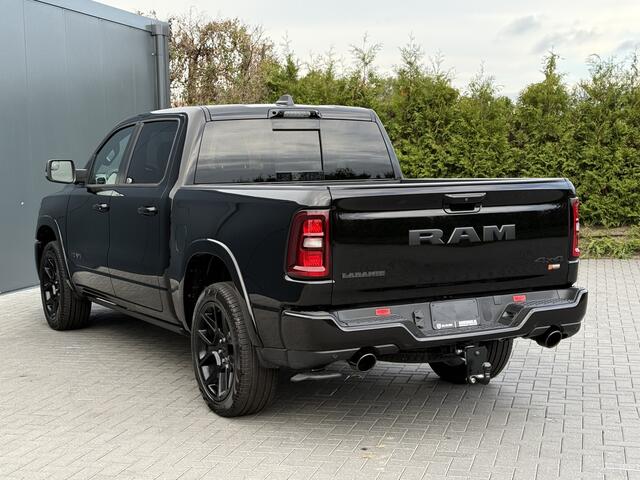 Dodge 1500 Ram 3.0 420 PK LARAMIE PREMIUM / HURRICANE / 2025 MODEL / NIGHT EDITION / LUCHTVERING / PANO / 360 CAMERA / TREKHAAK / 3500 KG AHG