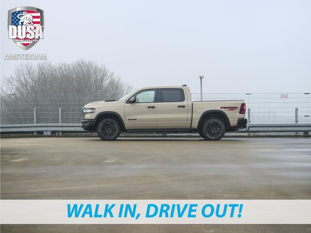 Dodge 1500 RAM | Rebel X | 4x4 | Crew Cab | 3.0L Twin-turbo I6 | SST | 14,4 inch Touchscreen | 10,2 inch Passenger Screen | 10th Anniversary edition Getoonde accessoires zijn verkrijgbaar tegen meerprijs