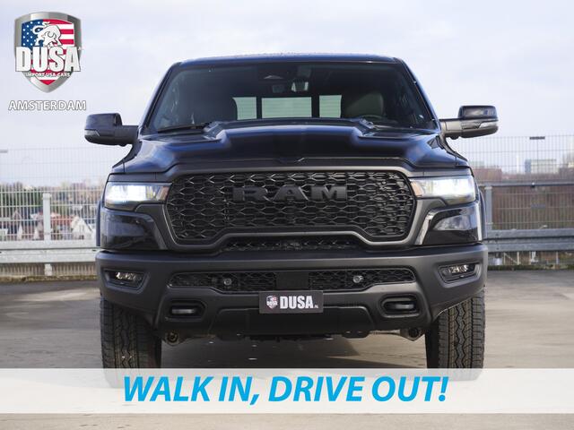Dodge 1500 RAM | Rebel | Premium | 4x4 | Crew Cab | 3.0L Twin-turbo I6 | SST | 14,4 inch Touchscreen | 10,2 inch Passenger Screen | Harman Kardon | INCL BPM-VOORDEEL Getoonde accessoires zijn verkrijgbaar tegen meerprijs