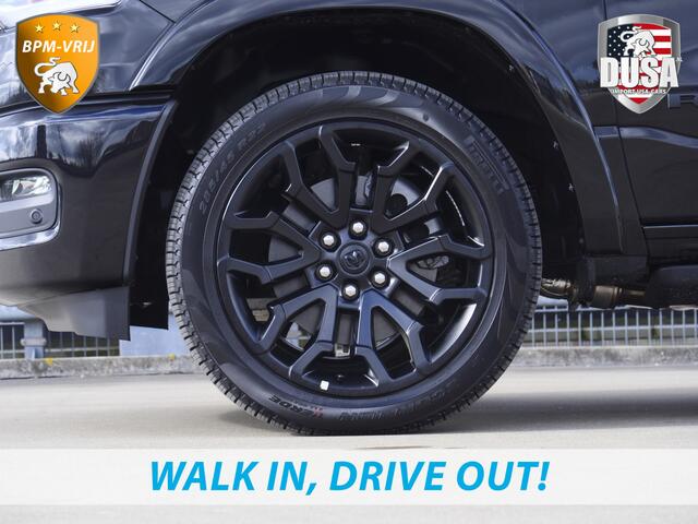 Dodge 1500 RAM | | Limited | Night | 3.0L Twin-Turbo I6 | High Output | RAMBOX Passenger Display | 14,4 Touch Screen | Harman Kardon | INCL BPM-VOORDEEL Getoonde accessoires zijn verkrijgbaar tegen meerprijs