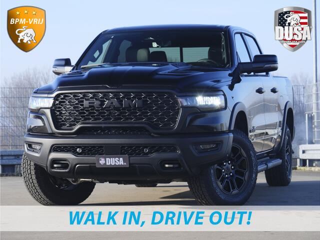 Dodge 1500 RAM | | Rebel | Premium | 4x4 | Crew Cab | 3.0L Twin-turbo I6 | SST | 14,4 inch Touchscreen | 10,2 inch Passenger Screen | Harman Kardon | INCL BPM-VOORDEEL Getoonde accessoires zijn verkrijgbaar tegen meerprijs