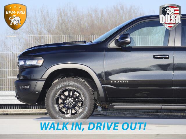 Dodge 1500 RAM | | Rebel | Premium | 4x4 | Crew Cab | 3.0L Twin-turbo I6 | SST | 14,4 inch Touchscreen | 10,2 inch Passenger Screen | Harman Kardon | INCL BPM-VOORDEEL Getoonde accessoires zijn verkrijgbaar tegen meerprijs
