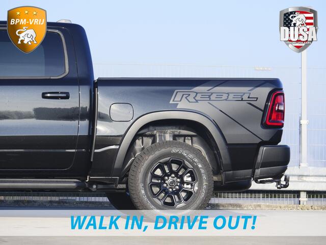 Dodge 1500 RAM | | Rebel | Premium | 4x4 | Crew Cab | 3.0L Twin-turbo I6 | SST | 14,4 inch Touchscreen | 10,2 inch Passenger Screen | Harman Kardon | INCL BPM-VOORDEEL Getoonde accessoires zijn verkrijgbaar tegen meerprijs