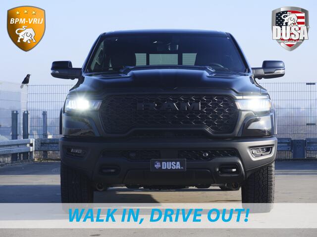 Dodge 1500 RAM | | Rebel | Premium | 4x4 | Crew Cab | 3.0L Twin-turbo I6 | SST | 14,4 inch Touchscreen | 10,2 inch Passenger Screen | Harman Kardon | INCL BPM-VOORDEEL Getoonde accessoires zijn verkrijgbaar tegen meerprijs